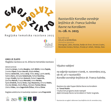 Vabilo na regijsko tematsko razstavo