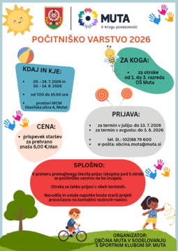 Počitniško varstvo 2026